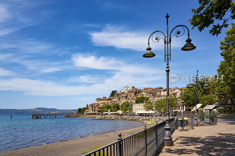 Anguillara Sabazia, Bracciano Lazio湖